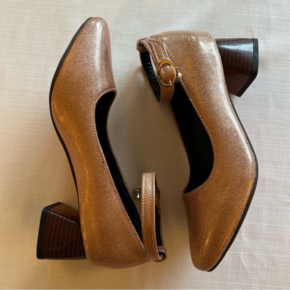 Rose Gold Bobbie Pumps Size 40 - Picture 4 of 16